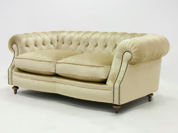CHESTERFIELD BIG BEN ORIGINS - 2 seater tufted velvet sofa by Crearte Collections - view 3